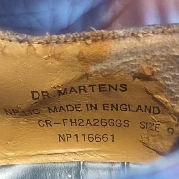 Dr. Martens Cherry Red Leather Derbys - Picture 2 of 11